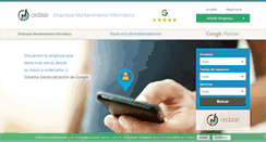 Desktop Screenshot of empresasmantenimientoinformatico.com